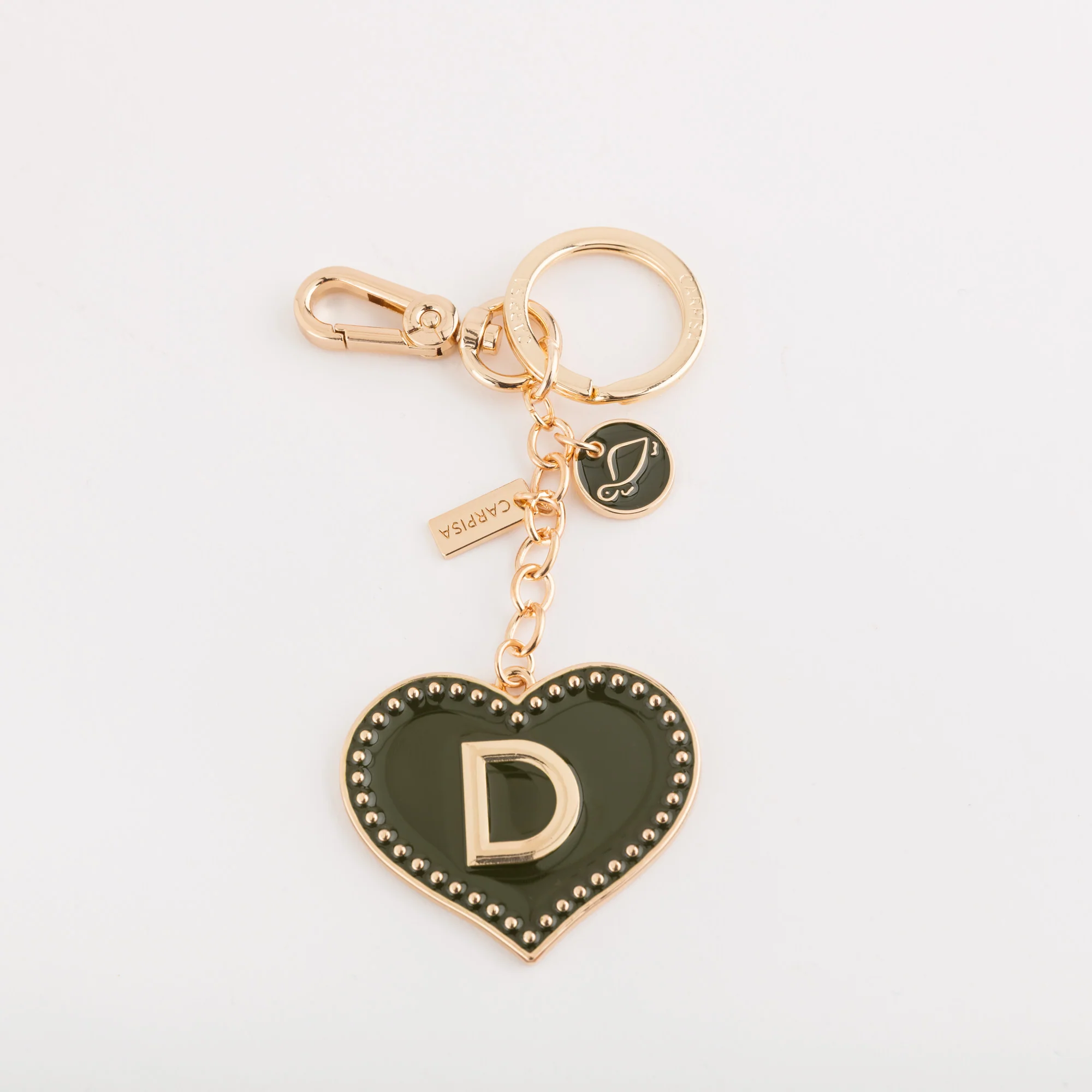 Portachiavi Metallo Donna - Heart letters keycha - Image 2